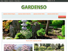 Tablet Screenshot of gardenso.com